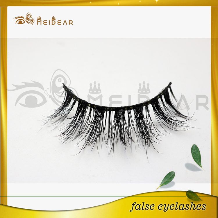 Factory supply  custom package private label 3d mink eyelashes 